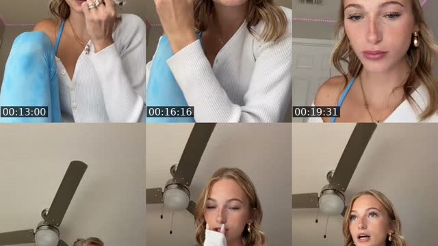 TikTok live: Grwm:) by @isabellaamarii