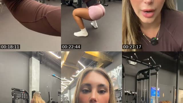 TikTok live: gym live by @nps425