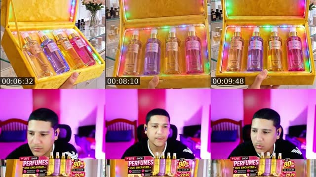 TikTok live: kit 04 body splash feminino by @dailyjumartins