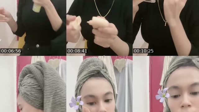 TikTok live: teman mekup by @irishdaniaa