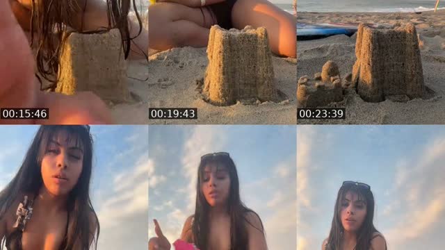 TikTok live: beach day @ Lagunaaa by @letty.760