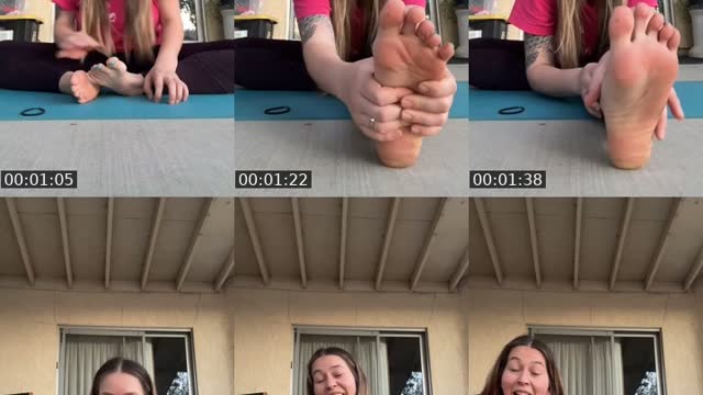 Sunset stretch! - @sunshiiinewiiifey