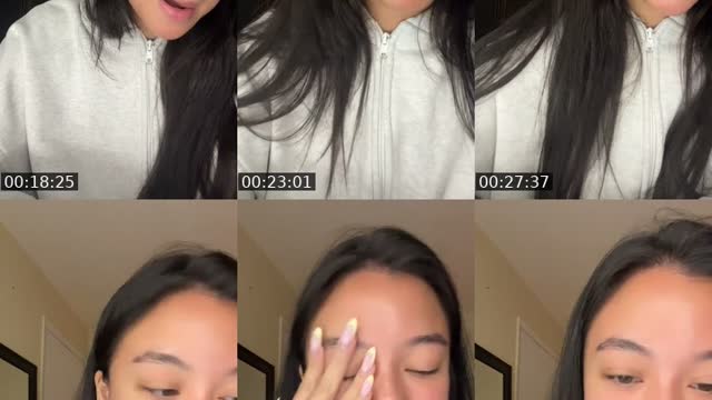 TikTok live: gal reset by @oddievani