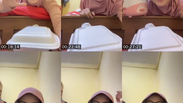 Indonesia TikTok live: what i eat in temcy as ank kost by @ssssshy