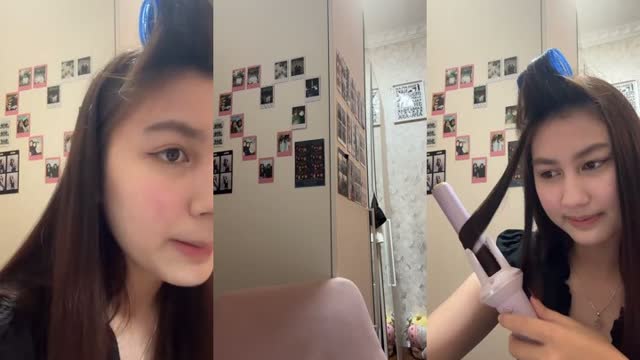 TikTok live: grwm🤓 by @lookinggforrallyy