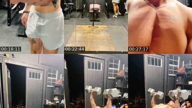 TikTok live: Morning Workout! by @chris_fit_