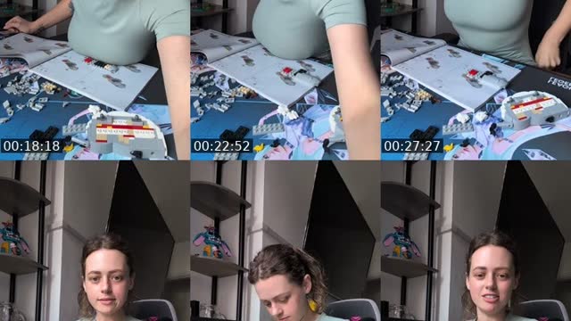 TikTok live: New LEGO build! by @notnorthernfoxx