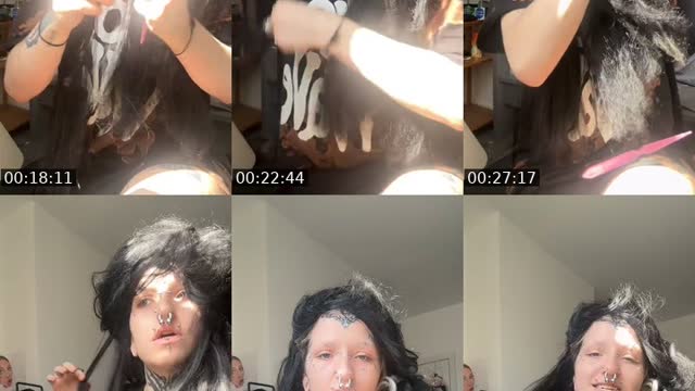 TikTok live: grwm by @vodkasheep