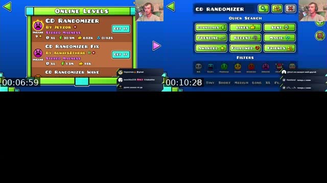 Играем в Geometry Dash - @alex262alex