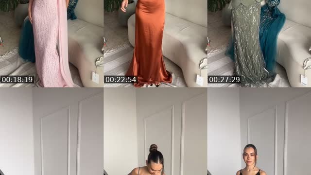 TikTok live: NEW DRESS ✨🍸 by @santa.boo
