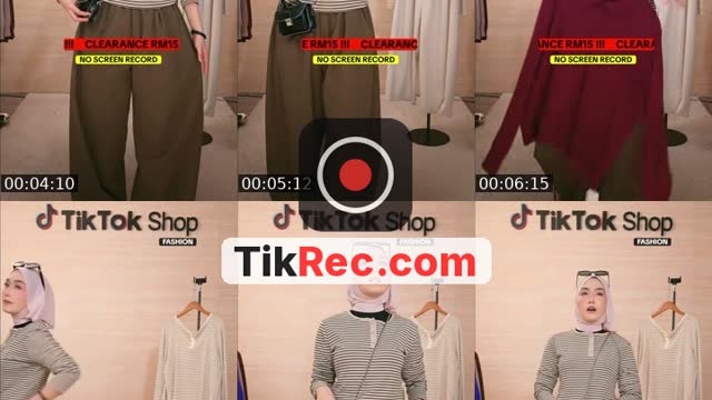 TikTok live: JUALAN PECAH GUDANG !! by @tiktokshopfashion.my