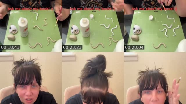TikTok live: Let’s chat. :) by @jynxtheghoulie