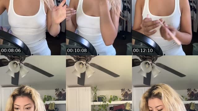 TikTok live: Grwm :) by @elenyvictorio