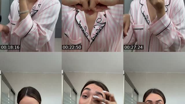 TikTok live: holi me estoy maquillando:p by @scarday