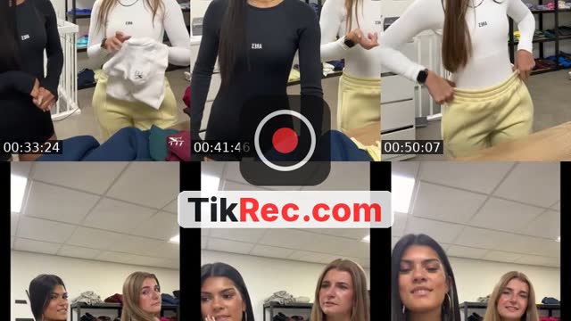 TikTok live: NIEUWE COLLECTIE STAAT LIVE 🫶🏼💞 by @aresgymclothing