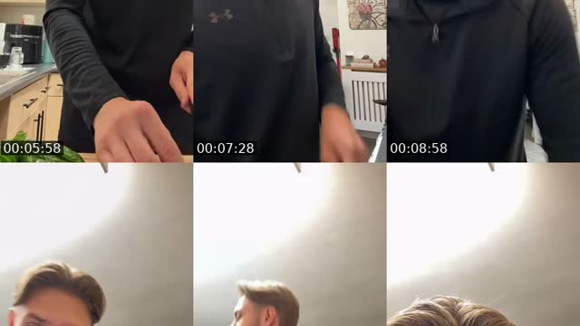 TikTok live: Cooking up after gym by @arturs.scipakins