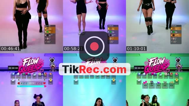 TikTok live: NINJA QUEENS by @flowqueens_lflow