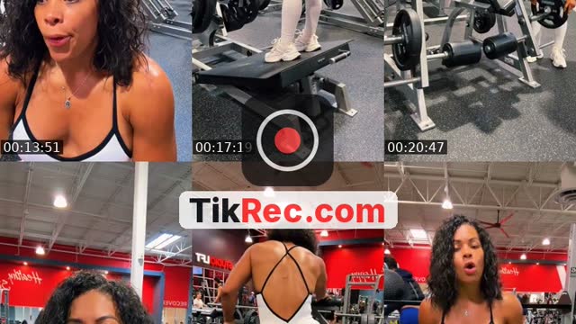 TikTok live: GLÚTEOS Y FEMORALES WORKOUT 🍑🍑🔥🔥 by @cristafit502
