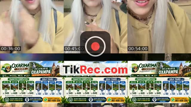 TikTok live: VIAJES TODO EL AÑO💚 by @oxarima_tours