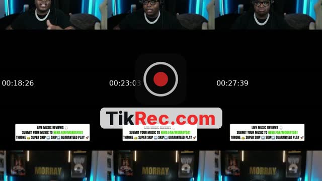 TikTok live: REACTING TO CHAT'S MUSIC‼️LO by @morrayda1