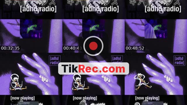 TikTok live: [adhd radio] xxv💜🕊️ by @sirluffypuff