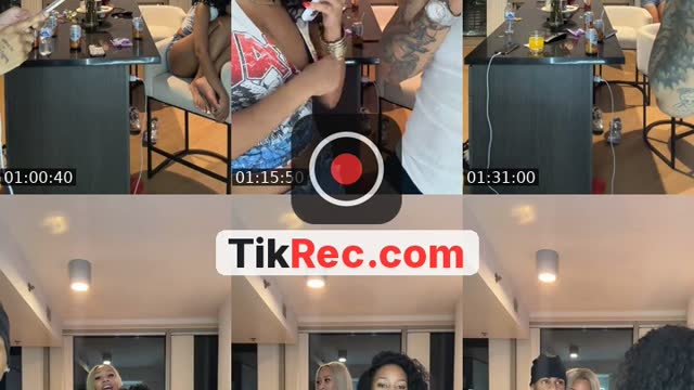 TikTok live: Talk to the trio 🫦 by @lakeyah