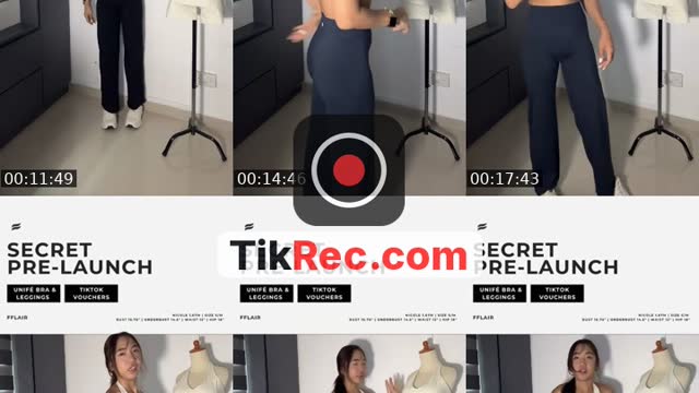 TikTok live: shop activewear! by @fflair.official