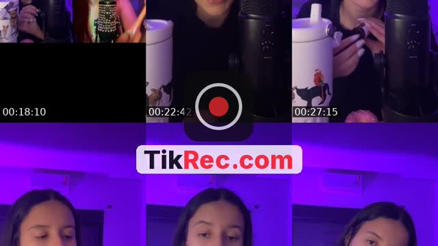 TikTok live: ASMR by @cuteasmrr