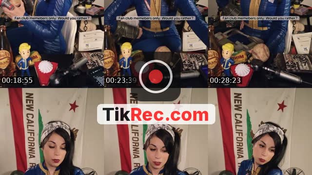 TikTok live: Vault Girl #fallout by @foxyr0xxy