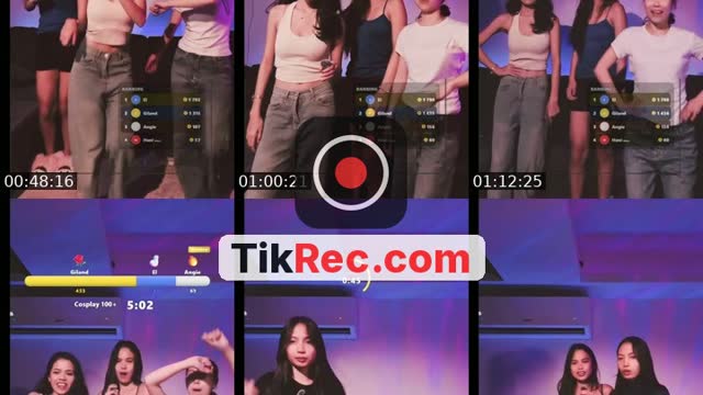 TikTok live: Hi have fun with us :) by @sergezd