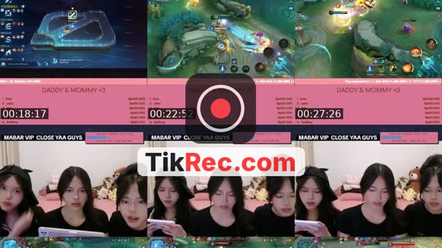 TikTok live: MABAR HAVE FUN YUK by @threeshestergaming