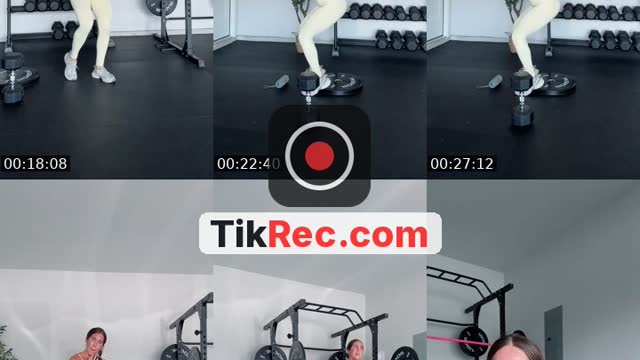 TikTok live: ENTRENAMOS JUNTAS? by @unamamimuyfit