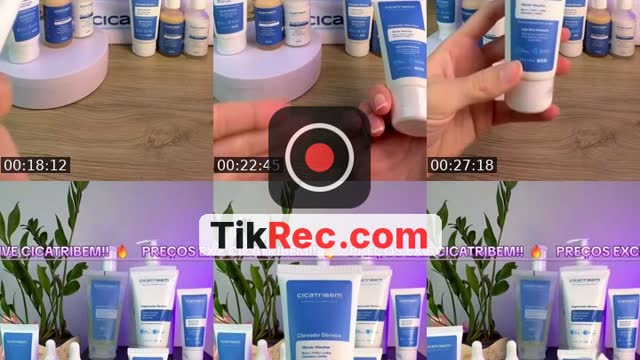 TikTok live: CICATRIBEM PELE MANCHAS ESTRIAS by @tabatahorbachvg