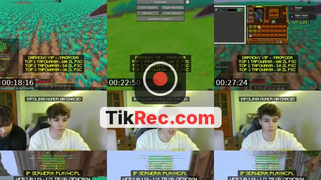 TikTok live: Gramy z widzami w minecraft! by @vejn_mc