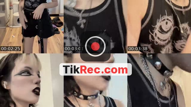 TikTok live: doing tricks ig by @plummy_bunny