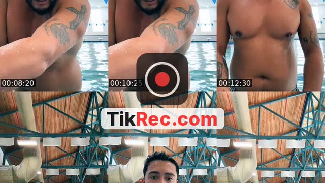TikTok live: Pool time w Manny by @mannyoftheyevr