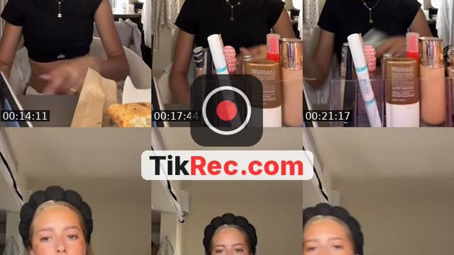 TikTok live: eat🔥 by @louisejulietteee