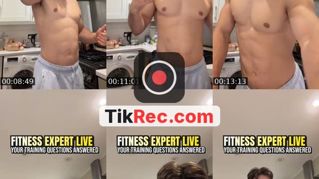 TikTok live: Breakfast | Ask me fitness Q’s by @lukewardpttok