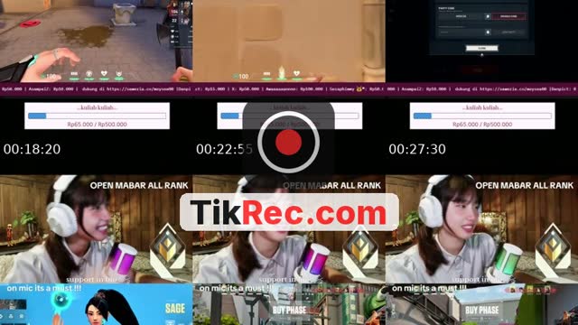 TikTok live: valorant yuk by @sseamarinee