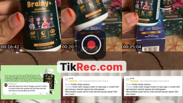 TikTok live: Offer Vitamin Bijak Tenang🎉✨📚 by @hasnuri.wellness
