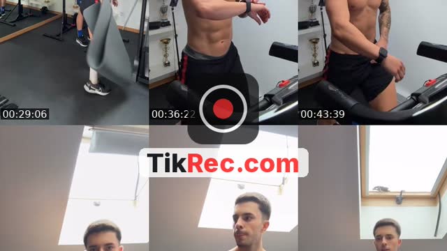 TikTok live: treino abs | home gym! 💪 by @dinislopes.05