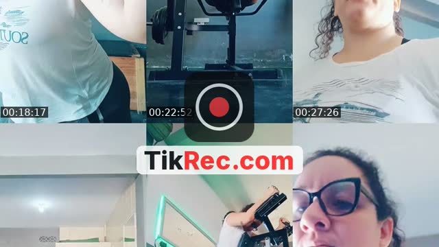 TikTok live: na academia 🏋🏻‍♀️ by @luisacorazza5