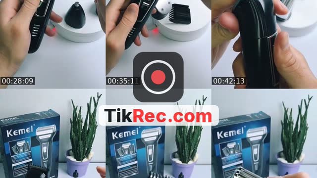 TikTok live: Maquina KEMEI by @fazendazoom