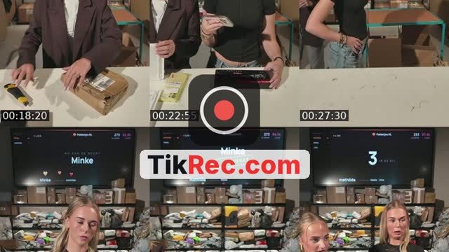 TikTok live: Pakketjes openen! by @pakketjesdotnl