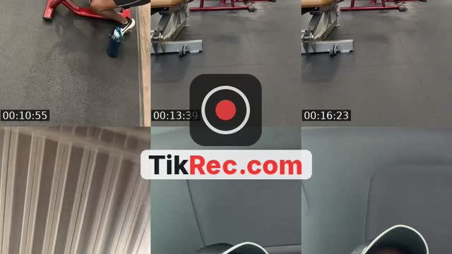 TikTok live: Gym ☼ by @oceanraeclark