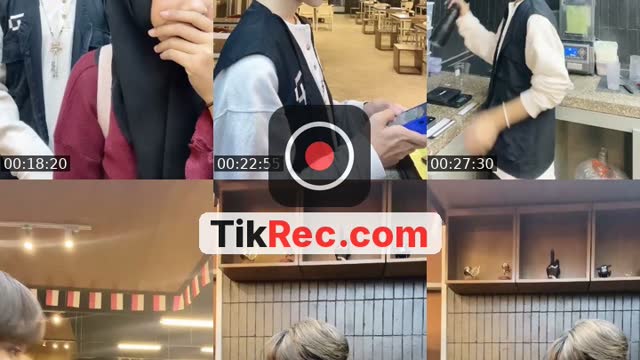 TikTok live: lets small talk w barista gemas😋 by @rexiefoxie