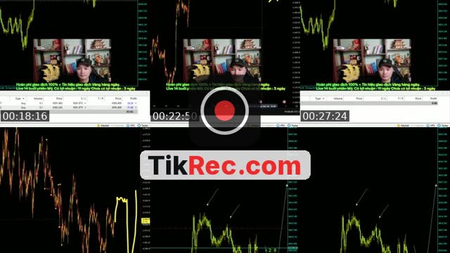 TikTok live: Sclap Gold M1, day trading by @tathucbinh
