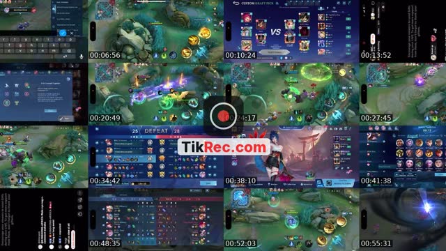 TikTok live: 5v5 nyah by @u.nmimiczx
