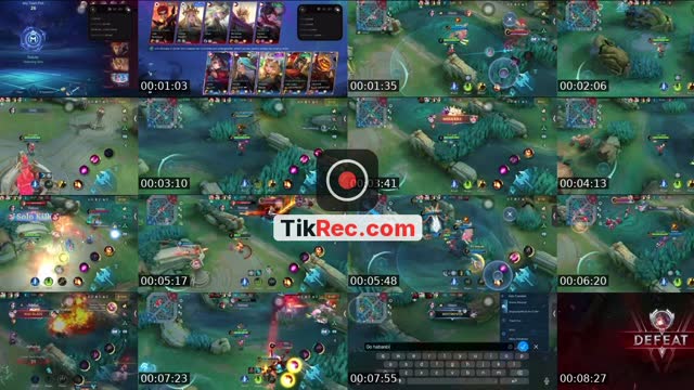 TikTok live: ML ML  😆☹️ by @slurricaaaneee