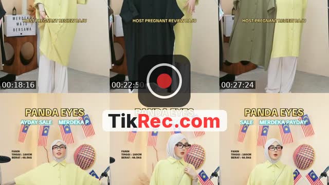 TikTok live: DESIGN TREND BARU MASUK !!! by @pandaeyesofficialstore